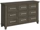 Elements International Canterbury Gray Dresser-0