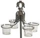 A & B Home Gray 23" Candle Holder-1