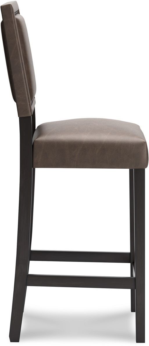 Signature Design by Ashley® Benmara Dark Brown Bar Stool-3