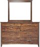 Mako Wood Furniture Whistler Maple Dresser-2