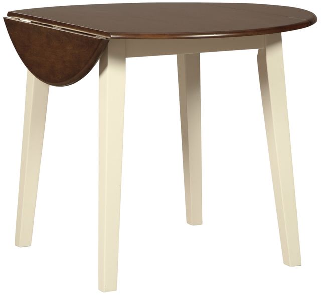 Signature Design by Ashley® Woodanville 5-Piece Cream/Brown Dining Set-2