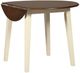 Signature Design by Ashley® Woodanville 5-Piece Cream/Brown Dining Set-2