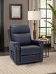 BarcaLounger® Louisville Rainer Ocean Leather Power Lift Recliner-2