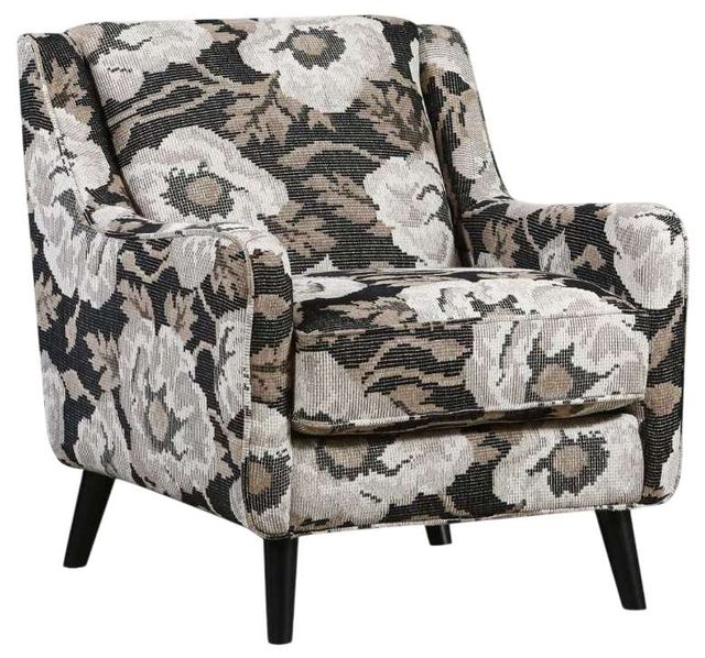 Fusion Furniture Argo Ash Black/Gray/White Accent Chair-0