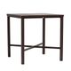 Ratana Coconut Grove Hessonite Garnet 39" Square Coffee Table-0