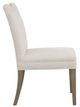 Fairfield® Customizable Entree Dining Pull Short Back Dining Chair with Buttons-2