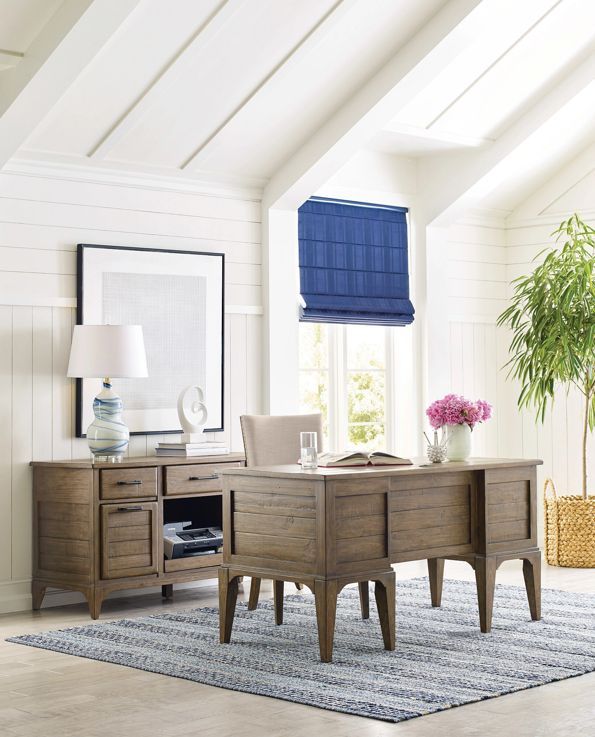 Kincaid® Plank Road Farmstead Beige Credenza-1