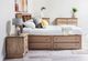 Mako Wood Furniture Youth Collection Pine Queen Captain's Storage Bed-2