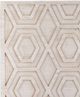 Bassett Mirror Geometric White Wall Art-4