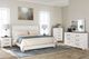 Signature Design by Ashley® Gerridan 2-Piece White/Gray King Panel Bed Set-3