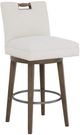 Fairfield® Customizable Entree Dining Pull Short Back Swivel Bar Stool-0