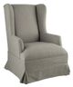 A & B Home Light Gray Accent Chair-0