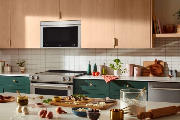 KitchenAid® PrintShield Stainless Over The Range Microwave Oven
