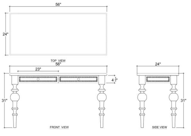 Bramble Customizable Vivienne Desk-2