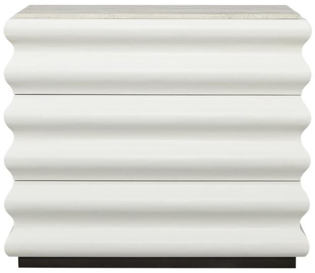 Bernards Trilogy White Channel Chest-2