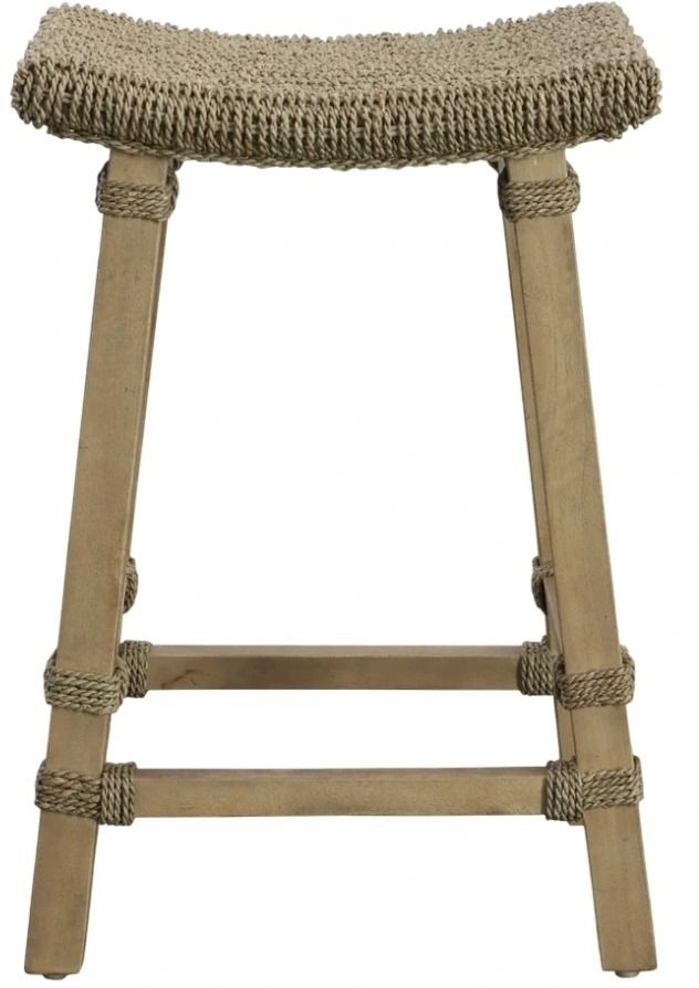 Uttermost® Everglade Natural Sea Grass Counter Stool-3