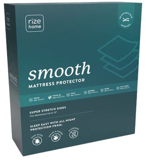 Rize Home Queen Smooth Mattress Protector