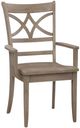 Bassett® Furniture Customizable BenchMade Merrill Oak Dining Arm Chair-0
