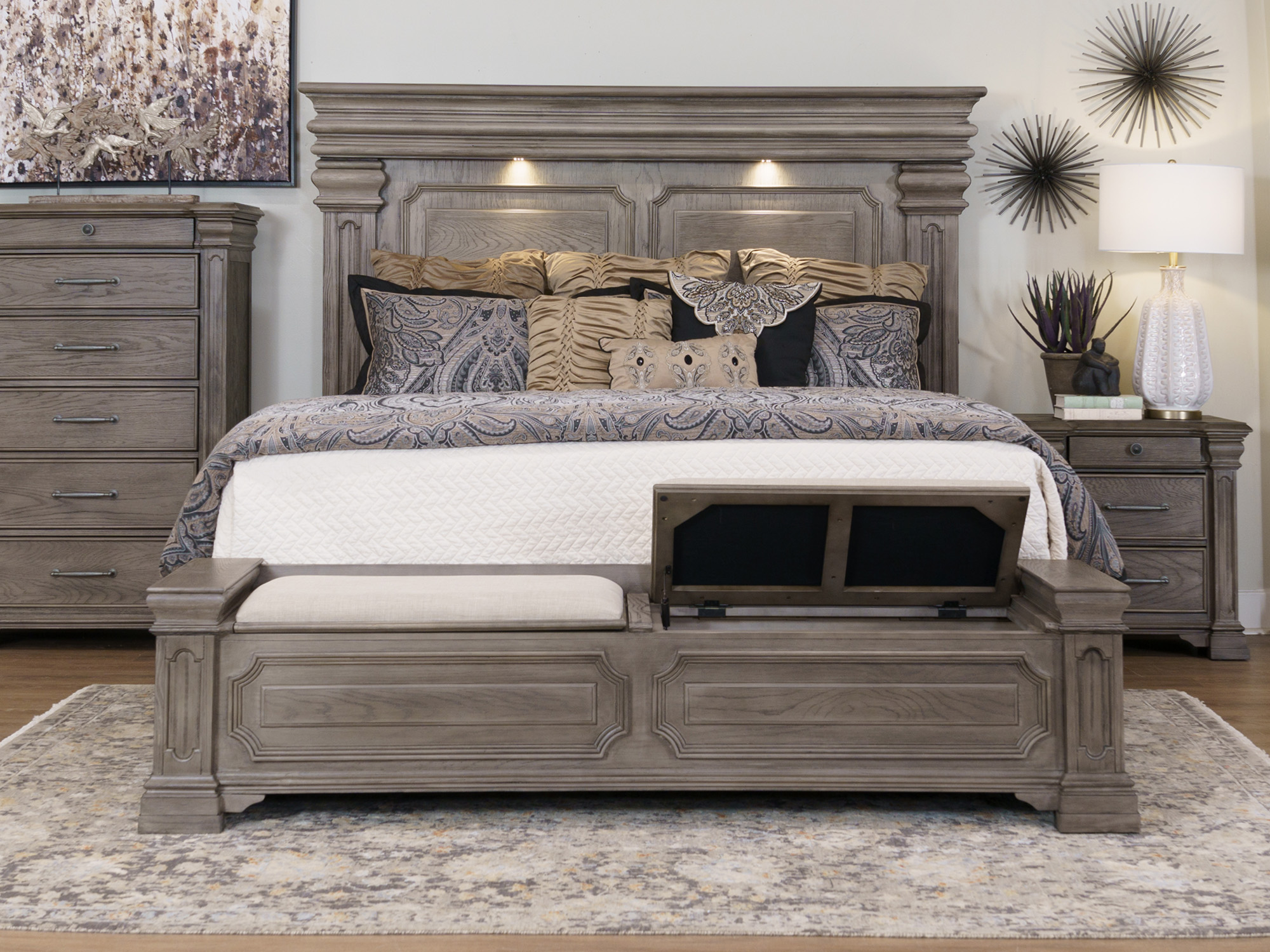 Mansion King Bedroom Set Bob Mills Furniture