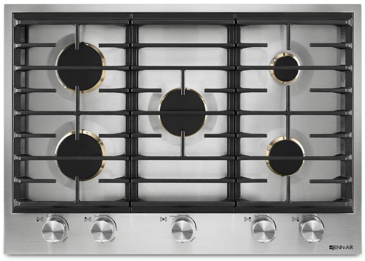 JennAir 30” Stainless Steel Natural Gas Cooktop - Thumbnail 2