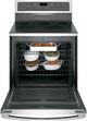 GE Profile™ Series 29.88" Stainless Steel Free Standing Electric Range-2