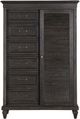 Magnussen Home® Calistoga Weathered Charcoal Gentleman's Chest-0