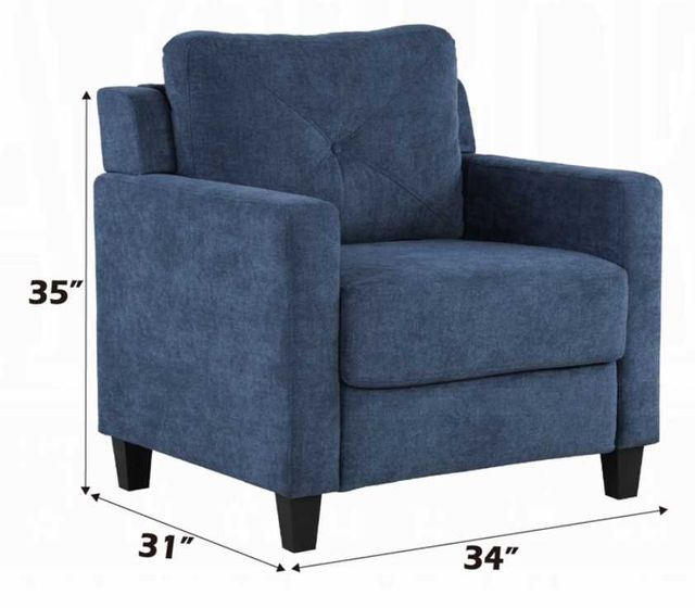 ACME Furniture Horatio Navy Chair-2