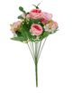 A & B Home Pink Faux Camellia Bush -3