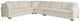 Universal Explore Home™ Anna 4-Piece Henequen Ivory L-Shape Sectional-0