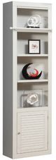 Parker House® Boca 5-Piece Cottage White Entertainment Wall Set-2