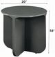 ACME Furniture Lamond Teal High Gloss End Table-2
