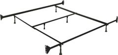 Beaudoin Black Headboard/Footboard Bed Frame