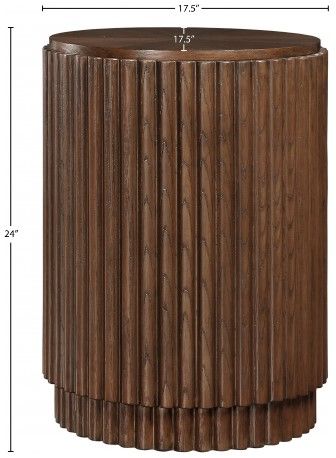 Meridian Furniture Ronin Brown End Table-3