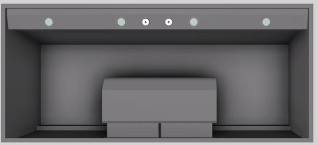 Vent-A-Hood® 54" Wall Mounted Range Hood-Gunsmoke-3