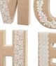 A & B Home 4-Piece Brown/White Lettering Wall Decor Set-1