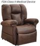 UltraComfort™ Sol Coffee House Medium Power Lift Recliner-0