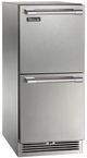 Perlick® Signature Series 15" 2.8 Cu. Ft. Stainless Steel Refrigerator Drawer-0