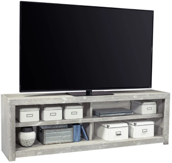 aspenhome® Avery Loft Limestone 74" Open Console-0