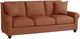 Bassett® Furniture Ellery Tangier Spice Sock Arm Queen Sleeper Sofa -0