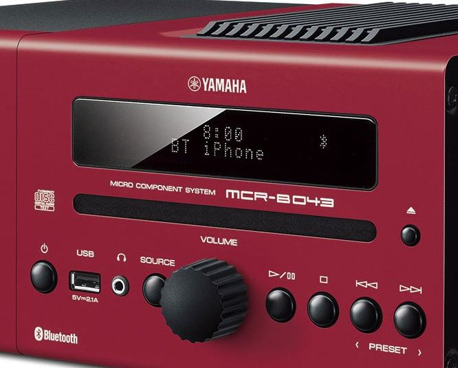 YAMAHA MCR-B043 RED 2018年製 25cd2761-dc8f-48cf-af49-