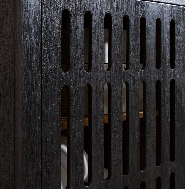 Signature Design by Ashley® Vallisburg Black/Natural Accent Cabinet-4