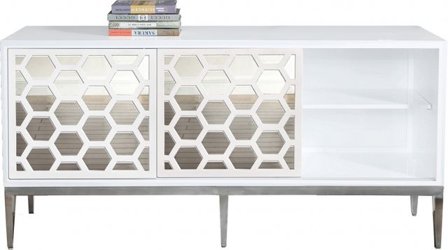 Meridian Furniture Zoey White Sideboard-2