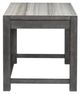 Magnussen Home® Plum Creek Ravenwood Black Writing Desk with Marble Top-4