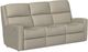 Flexsteel® Customizable Catalina Leather Power Reclining Sofa with Power Headrests-3