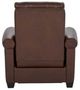La-Z-Boy® Clybourn Cognac Leather Power Reclining Chair with Headrest-4