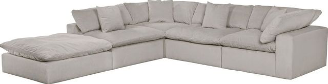 Jackson Furniture Posh 5-Piece Dove Modular Sectional-0