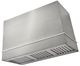AGA Loge 48" Stainless Steel Wall Mounted Range Hood with Polished Brass Trim-0