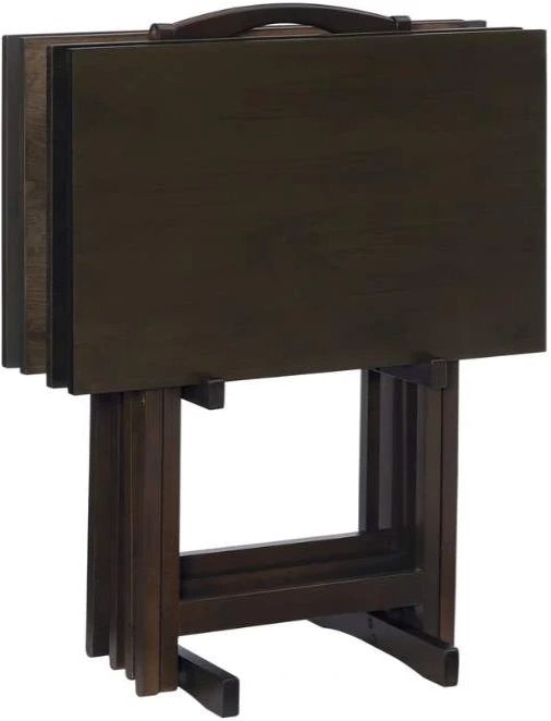 Powell® Taneli 4-Piece Gray Tray Table Set-1
