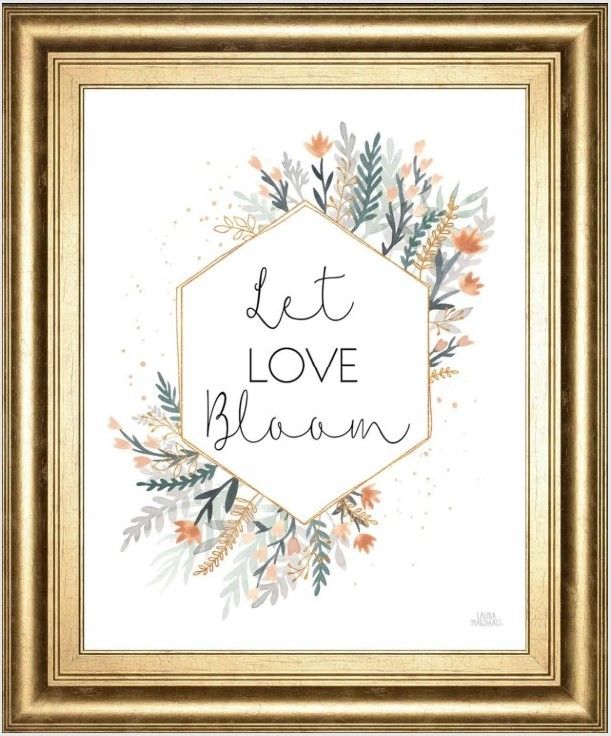 Classy Living Laura Marshall Spring Blooms VI 22" Wall Art-0
