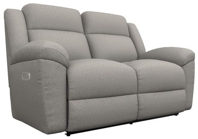 La-Z-Boy® Joel Stone Power Reclining Loveseat with Headrest and Lumbar-0